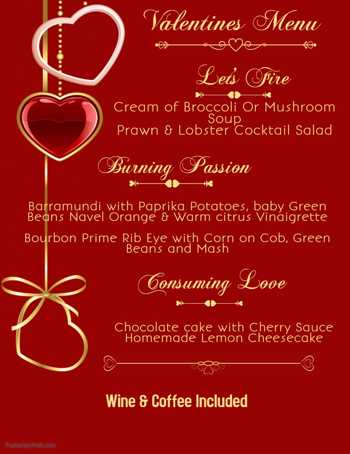 Special Menu at Hogs Breath Special Menu at Hogs Breath