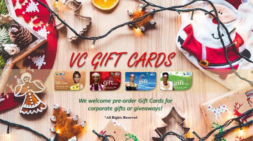 VC GIFT CARD OFFER FOR HOLIDAYS!
