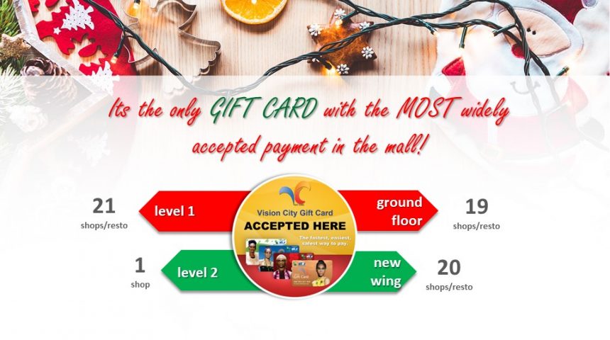 VC GIFT CARD OFFER FOR HOLIDAYS!