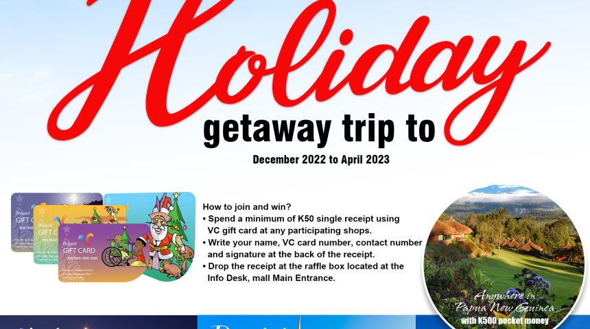 VC Gift Card Win a Get-Away Trip